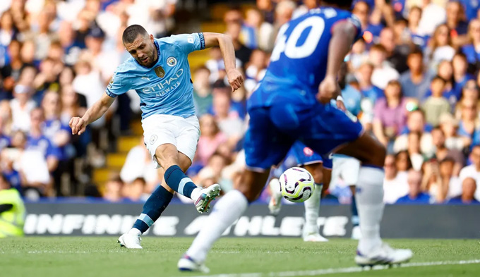 Kết quả trận đấu giữa Chelsea và Man City là 0-2: Nhà ĐKVĐ thể hiện sức mạnh vượt trội - 3