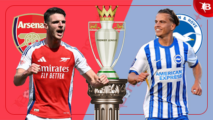 Trực tiếp bóng đá phân tích tỉ lệ kèo Arsenal vs Brighton - 1