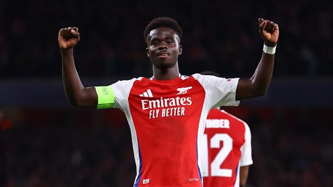 Bukayo Saka đã thể hiện phong độ ấn tượng trước PSG ra sao? - 1