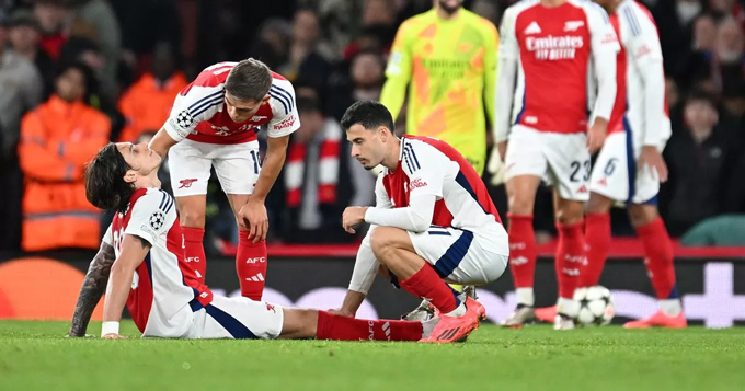 Cơn bão chấn thương đang hoành hành trước trận đấu giữa Arsenal và Liverpool - 2