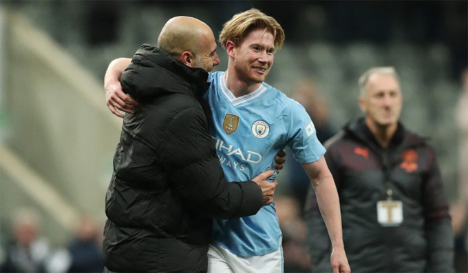 Guardiola thông báo tin không khả quan về De Bruyne trước trận đấu với Tottenham - 1